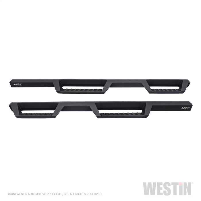Westin 56-14065 HDX Drop Nerf Step Bars; Textured Black Powder Coated Steel; Mount Kit Included; - Truck Part Superstore