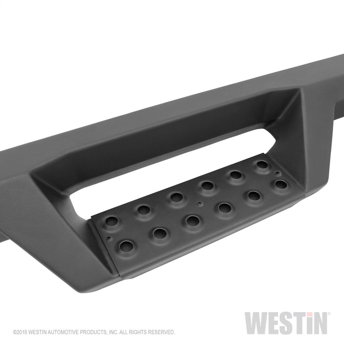 Westin 56-14065 HDX Drop Nerf Step Bars; Textured Black Powder Coated Steel; Mount Kit Included; - Truck Part Superstore