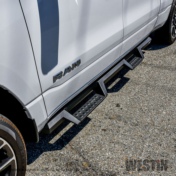 Westin 56-14085 HDX Drop Nerf Step Bars; Textured Black Powder Coated Steel; Mount Kit Included; - Truck Part Superstore