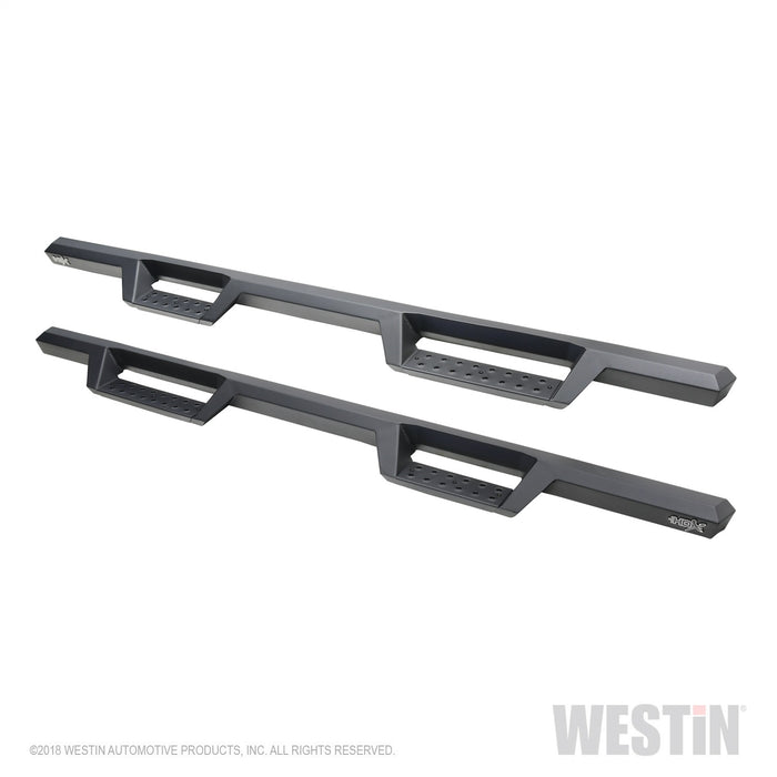 Westin 56-14135 HDX Drop Nerf Step Bars; Textured Black Powder Coated Steel; Mount Kit Included; - Truck Part Superstore