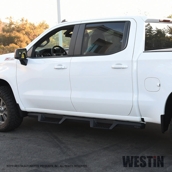 Westin 56-14135 HDX Drop Nerf Step Bars; Textured Black Powder Coated Steel; Mount Kit Included; - Truck Part Superstore