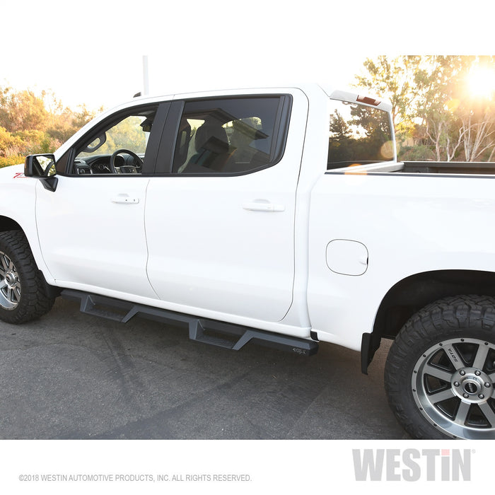 Westin 56-14135 HDX Drop Nerf Step Bars; Textured Black Powder Coated Steel; Mount Kit Included; - Truck Part Superstore