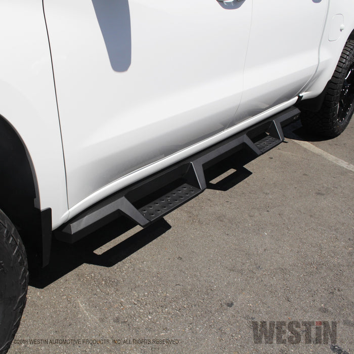 Westin 56-14135 HDX Drop Nerf Step Bars; Textured Black Powder Coated Steel; Mount Kit Included; - Truck Part Superstore