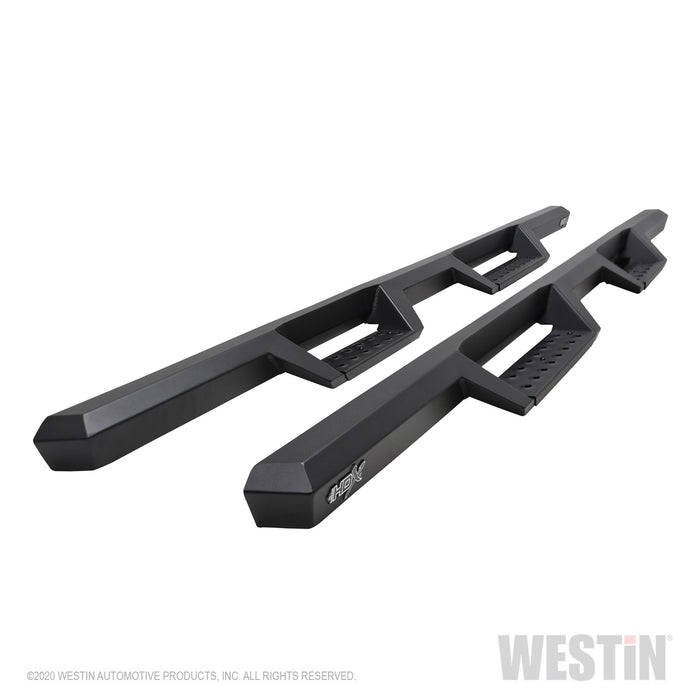 Westin 56-14165 HDX Drop Nerf Step Bars; Textured Black; Steel; - Truck Part Superstore