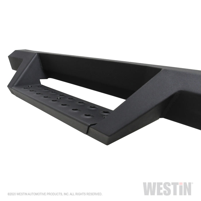 Westin 56-14165 HDX Drop Nerf Step Bars; Textured Black; Steel; - Truck Part Superstore
