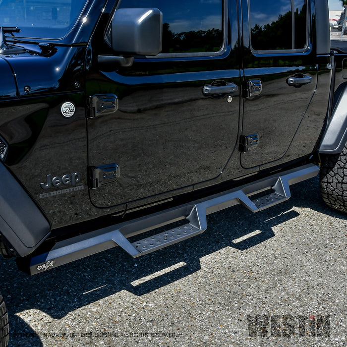 Westin 56-14165 HDX Drop Nerf Step Bars; Textured Black; Steel; - Truck Part Superstore