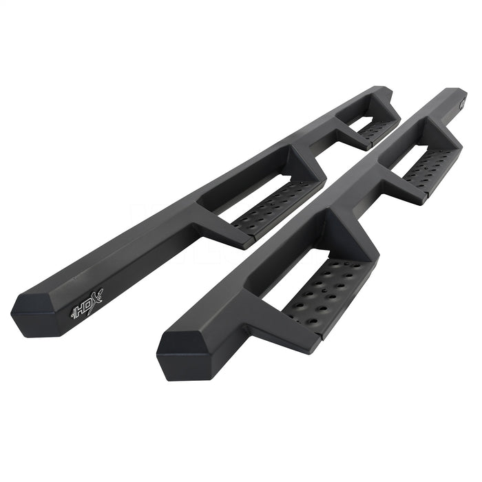 Westin 56-14195 HDX Drop Nerf Step Bars; Textured Black Powder Coated Steel; Mount Kit Included; - Truck Part Superstore