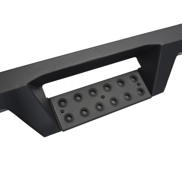 Westin 56-14195 HDX Drop Nerf Step Bars; Textured Black Powder Coated Steel; Mount Kit Included; - Truck Part Superstore