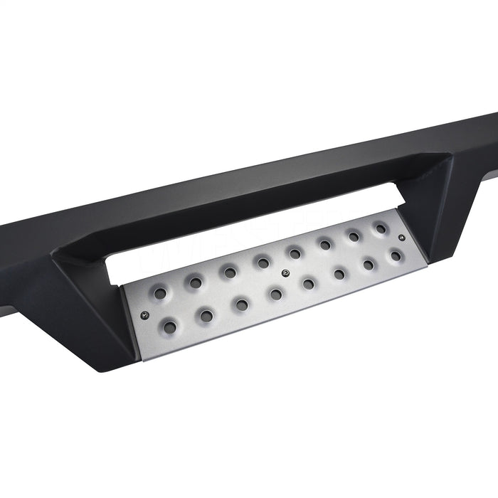 Westin 56-142252 HDX Stainless Drop Nerf Step Bars; Textured Black; Stainless Steel; - Truck Part Superstore