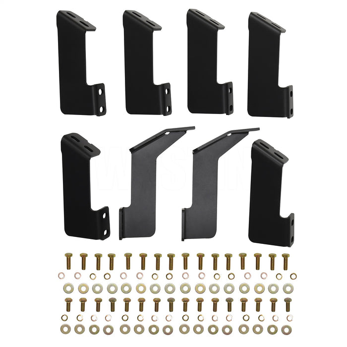 Westin 56-14225 HDX Drop Nerf Step Bars; Textured Black; - Truck Part Superstore