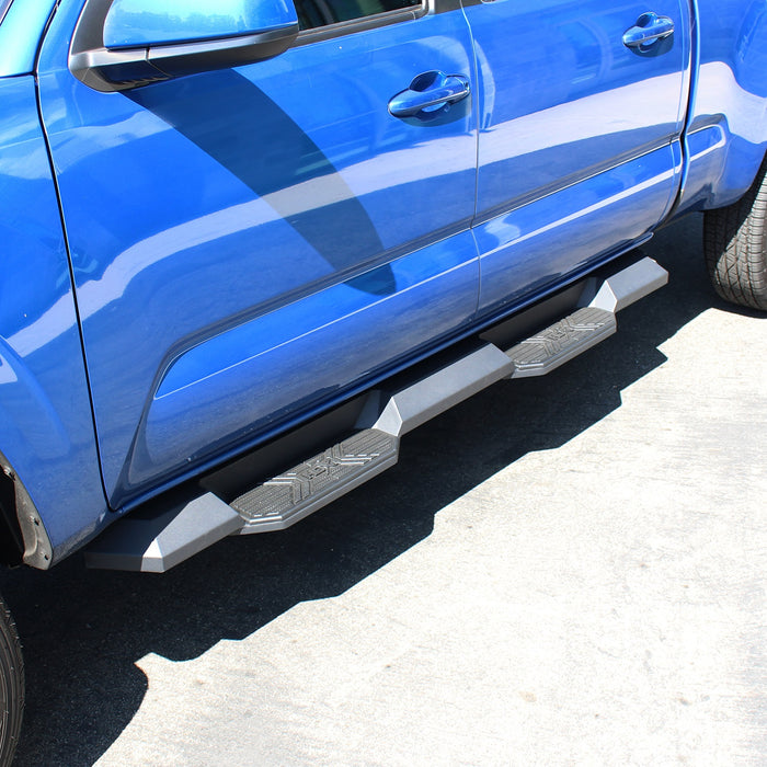 Westin 56-22775 HDX Xtreme Nerf Step Bars; Textured Black; For Double Cab; - Truck Part Superstore