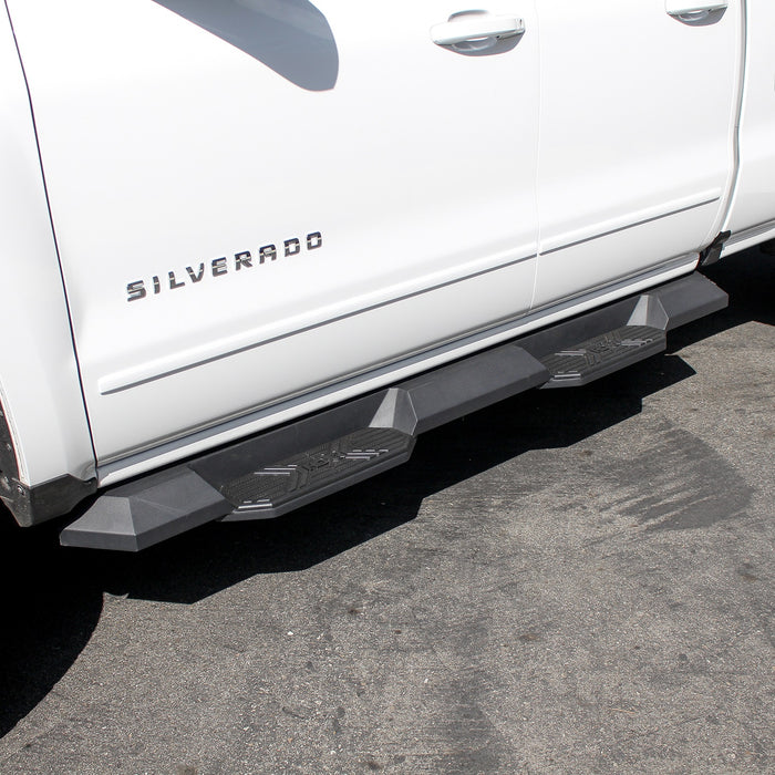 Westin 56-23715 HDX Xtreme Nerf Step Bars; Textured Black; For Double Cab; - Truck Part Superstore