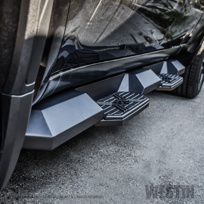 Westin 56-24125 HDX Xtreme Nerf Step Bars; Textured Black; - Truck Part Superstore