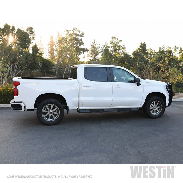 Westin 56-24135 HDX Xtreme Nerf Step Bars; Textured Black; - Truck Part Superstore