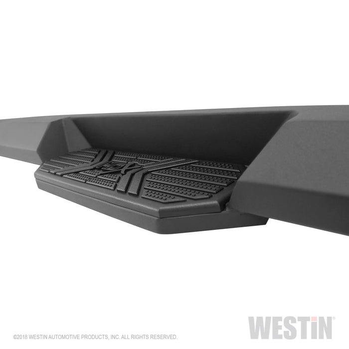 Westin 56-24145 HDX Xtreme Nerf Step Bars; Textured Black; For Super Cab; - Truck Part Superstore