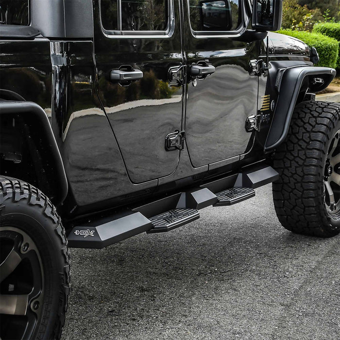 Westin 56-24165 HDX Xtreme Nerf Step Bars; Textured Black; - Truck Part Superstore