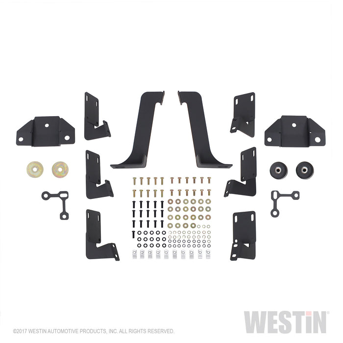 Westin 56-534185 HDX Drop Wheel to Wheel Nerf Step Bars - Truck Part Superstore