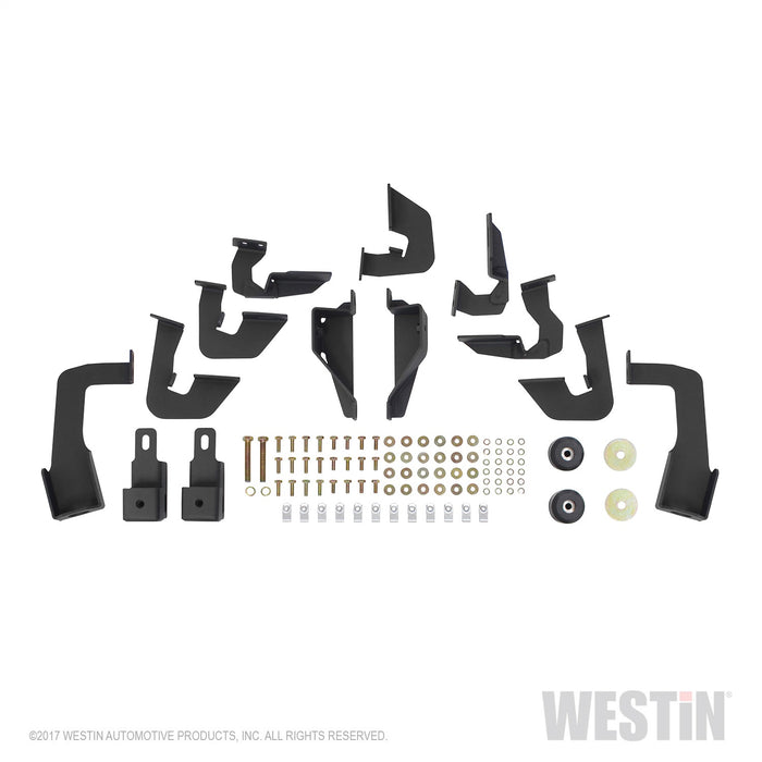 Westin 56-534565 HDX Drop Wheel to Wheel Nerf Step Bars - Truck Part Superstore