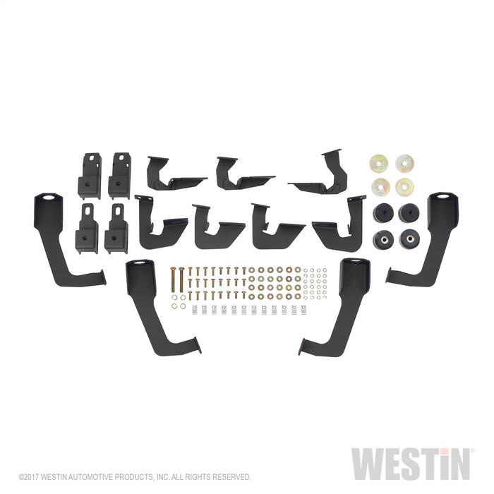 Westin 56-534575 HDX Drop Wheel to Wheel Nerf Step Bars - Truck Part Superstore