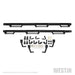 Westin 56-5345852 HDX Stainless Drop Wheel To Wheel Nerf Step Bars; Textured Black; - Truck Part Superstore