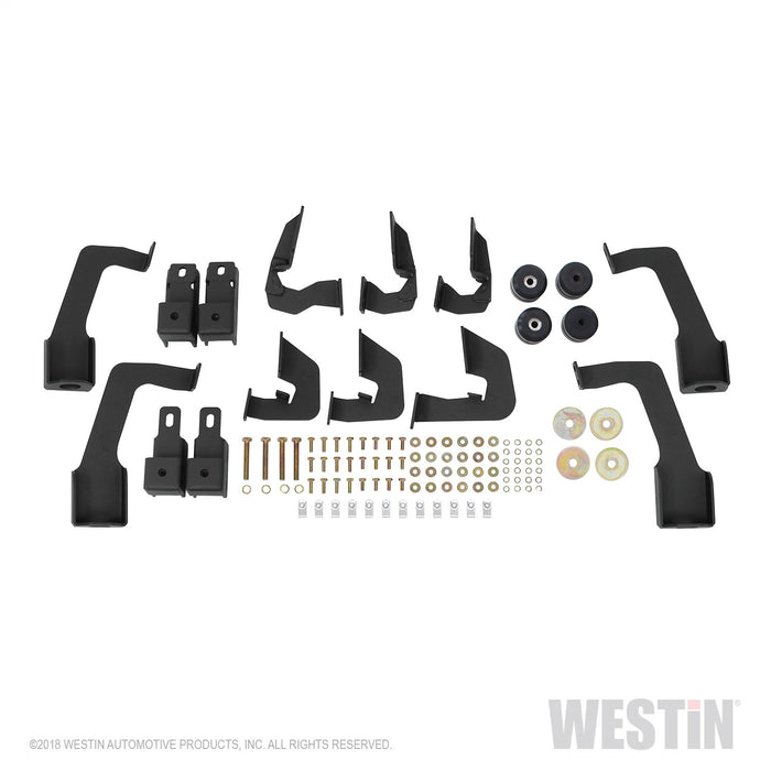 Westin 56-5345952 HDX Stainless Drop Wheel To Wheel Nerf Step Bars - Truck Part Superstore