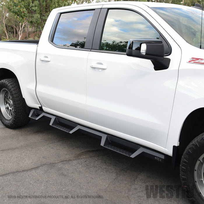Westin 56-534685 HDX Drop Wheel to Wheel Nerf Step Bars - Truck Part Superstore