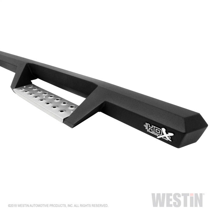 Westin 56-5347052 HDX Stainless Drop Wheel To Wheel Nerf Step Bars; Textured Black; - Truck Part Superstore
