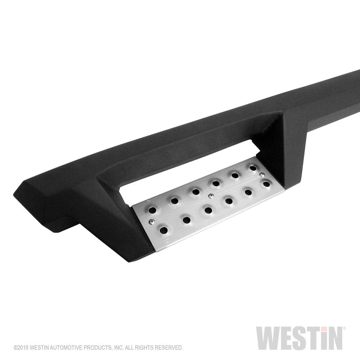 Westin 56-5347252 HDX Stainless Drop Wheel To Wheel Nerf Step Bars; Textured Black; - Truck Part Superstore