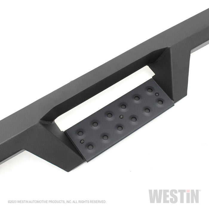 Westin 56-534775 HDX Drop Wheel to Wheel Nerf Step Bars; Steel; Textured Black; - Truck Part Superstore