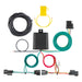 CURT 56483 Custom Wiring Harness, 4-Way Flat Output, Select Honda HR-V - Truck Part Superstore