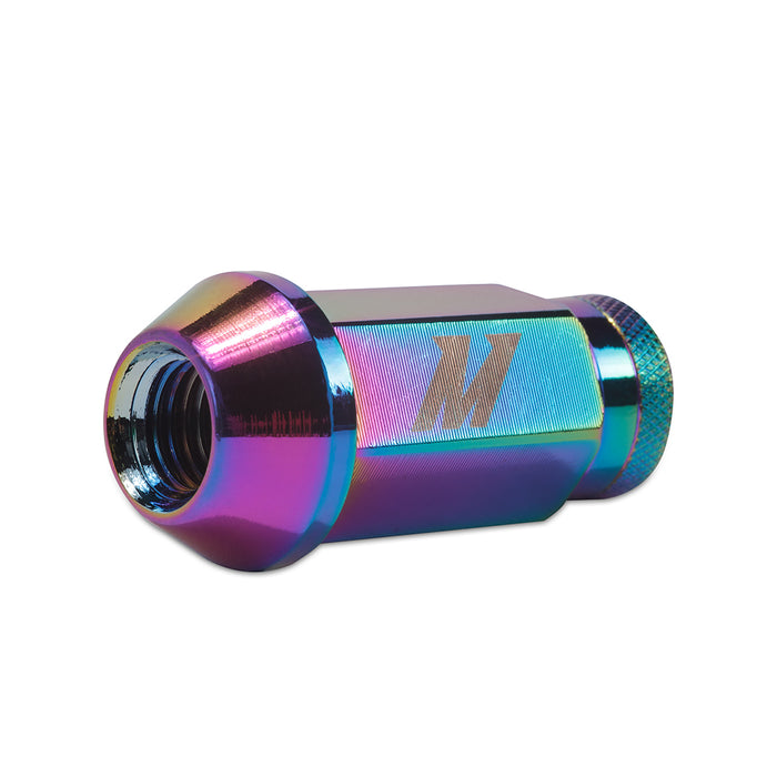 Mishimoto MMLG-15-LOCKNC Mishimoto Aluminum Locking Lug Nuts, M12 x 1.5, Neo-Chrome - Truck Part Superstore