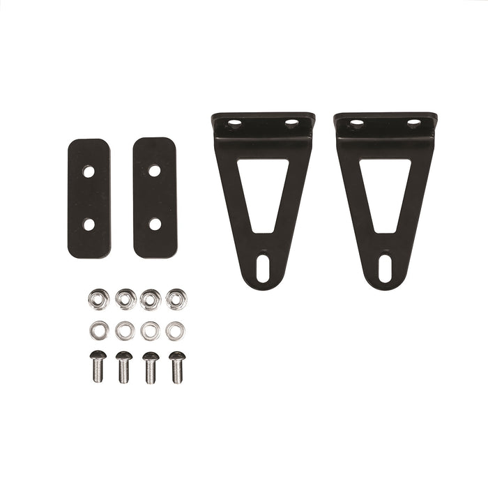 Westin 57-0015 HDX Grille Guard LED Light Bar Mount; For 20 or 30 inch LED Bar; Black; - Truck Part Superstore