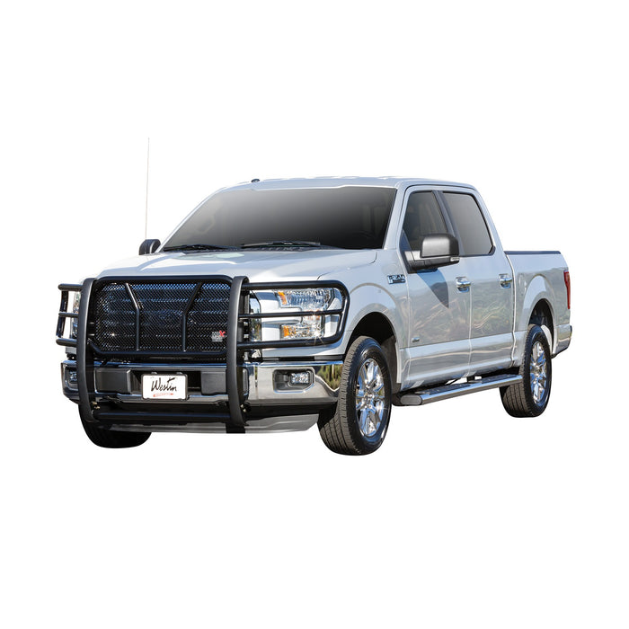 Westin 57-2375 HDX Grille Guard; 2 in. Dia.; Black Steel; - Truck Part Superstore