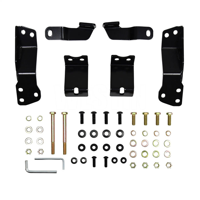 Westin 57-23875 HDX Grille Guard; Modular; Black; - Truck Part Superstore