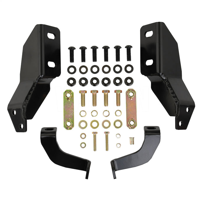 Westin 57-24085 HDX Xtreme Nerf Step Bars; Textured Black; Steel; - Truck Part Superstore