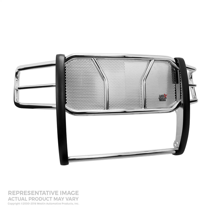 Westin 57-3540 HDX Grille Guard; 2 in. Dia.; Polished Stainless Steel; - Truck Part Superstore