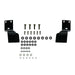Westin 57-3615 HDX Grille Guard; 2 in. Dia.; Black Steel; - Truck Part Superstore