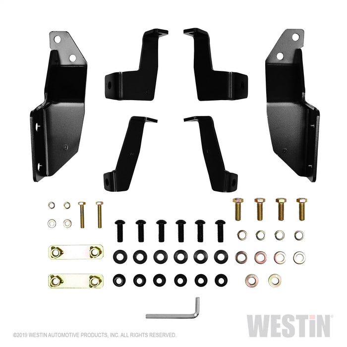 Westin 57-3835 HDX Grille Guard; 2 in. Dia.; Black Steel; - Truck Part Superstore
