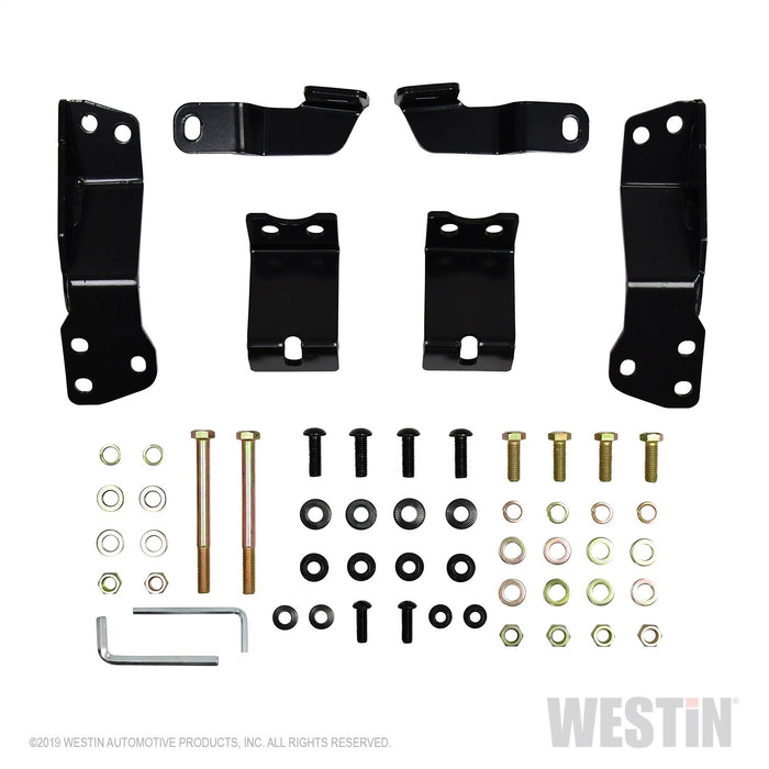 Westin 57-3875 HDX Grille Guard; 2 in. Dia.; Black Steel; - Truck Part Superstore