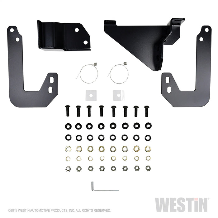 Westin 57-3905 HDX Grille Guard; 2 in. Dia.; Black Steel; - Truck Part Superstore