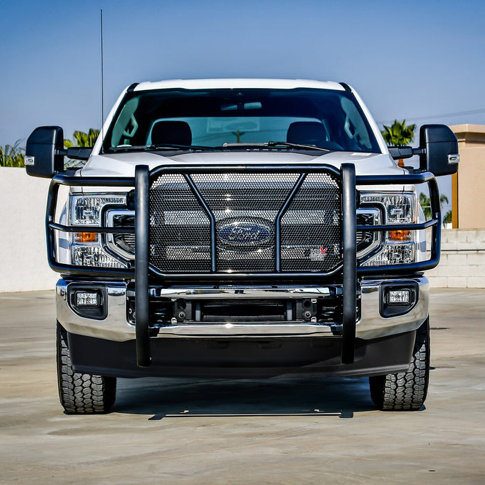 Westin 57-3905 HDX Grille Guard; 2 in. Dia.; Black Steel; - Truck Part Superstore
