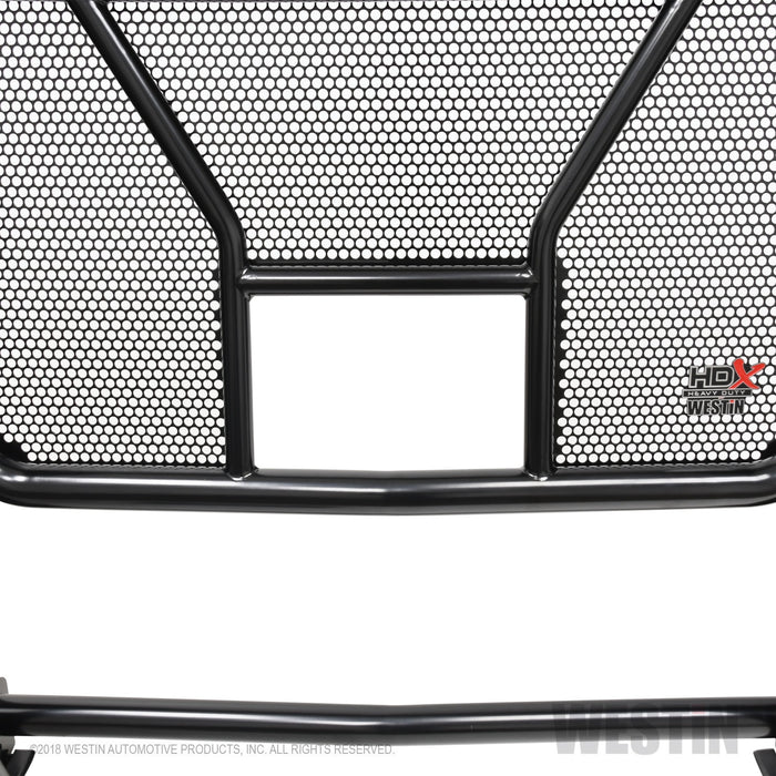 Westin 57-3945 HDX Grille Guard; 2 in. Dia.; w/Front Camera; Black Steel; - Truck Part Superstore
