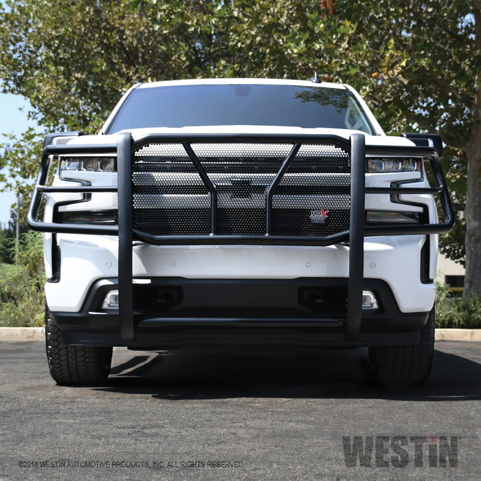 Westin 57-3955 HDX Grille Guard; 2 in. Dia.; Black Steel; - Truck Part Superstore