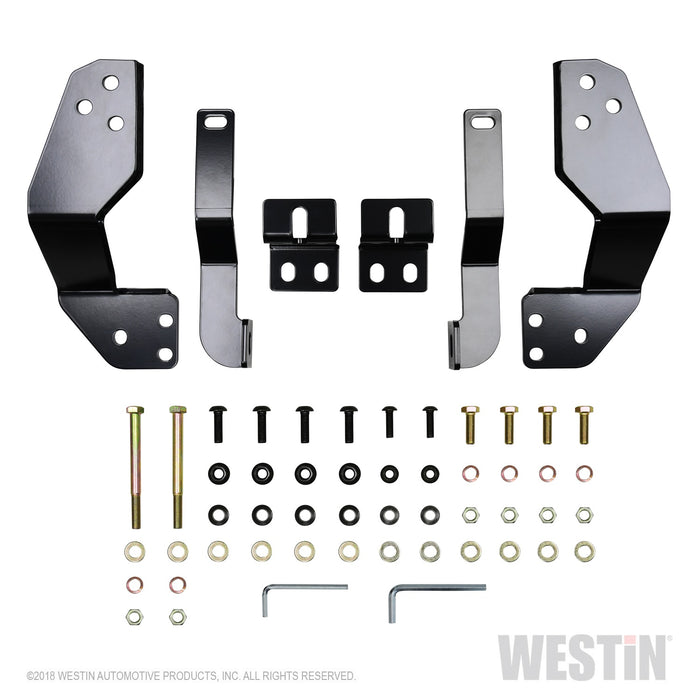 Westin 57-3965 HDX Grille Guard; 2 in. Dia.; Black Steel; - Truck Part Superstore