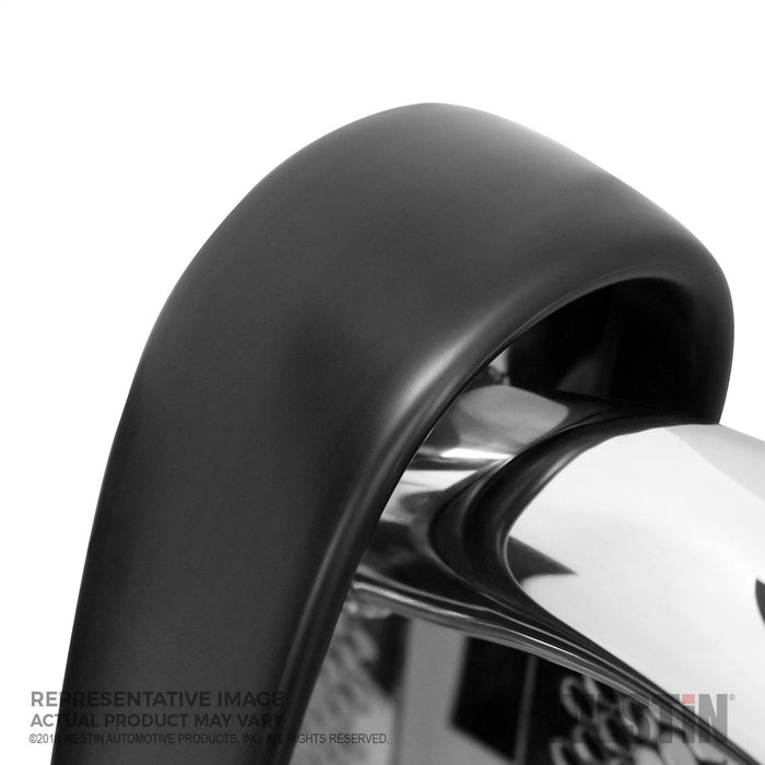 Westin 57-3970 HDX Grille Guard; 2 in. Dia.; Polished Stainless Steel; - Truck Part Superstore