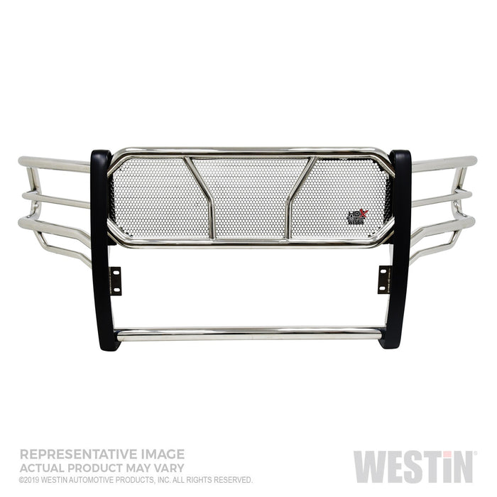 Westin 57-4020 HDX Grille Guard; 2 in. Dia.; Polished Stainless Steel; - Truck Part Superstore