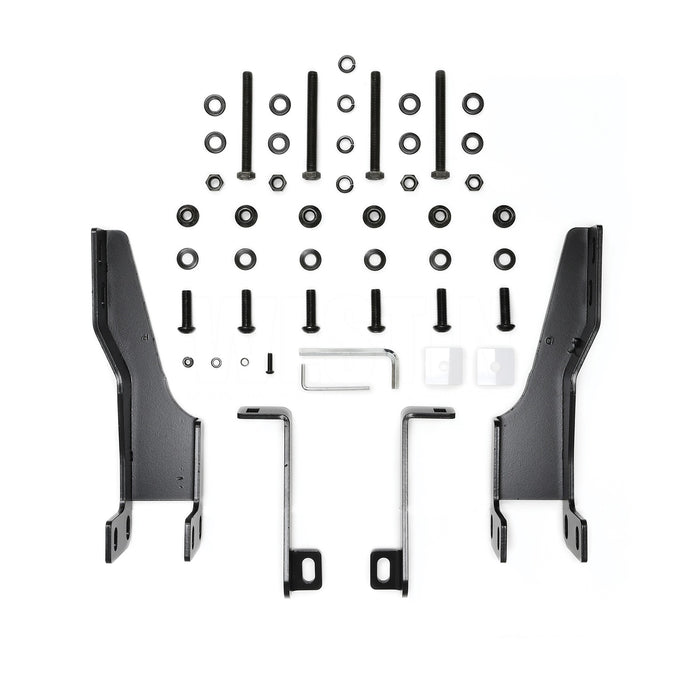 Westin 57-4025 HDX Grille Guard; 2 in. Dia.; Black Steel; - Truck Part Superstore