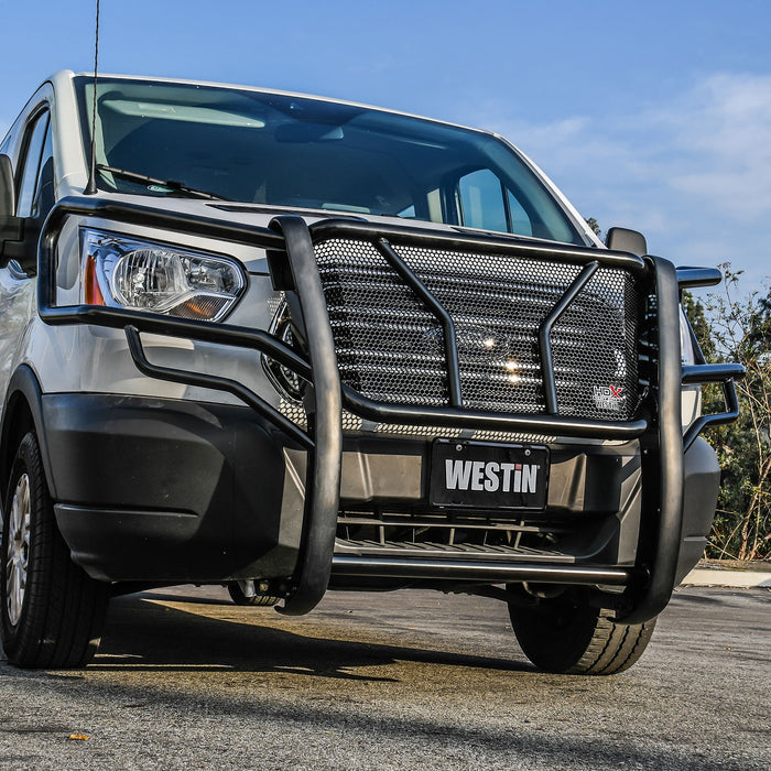 Westin 57-4055 HDX Grille Guard; Black; - Truck Part Superstore