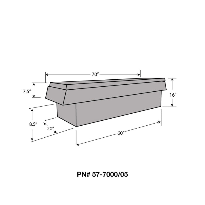 Westin 57-7000 HDX Full Size Crossover Tool Box - Truck Part Superstore