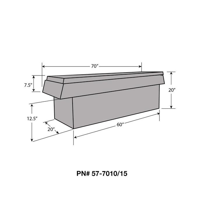 Westin 57-7010 HDX Full Size Crossover Tool Box - Truck Part Superstore